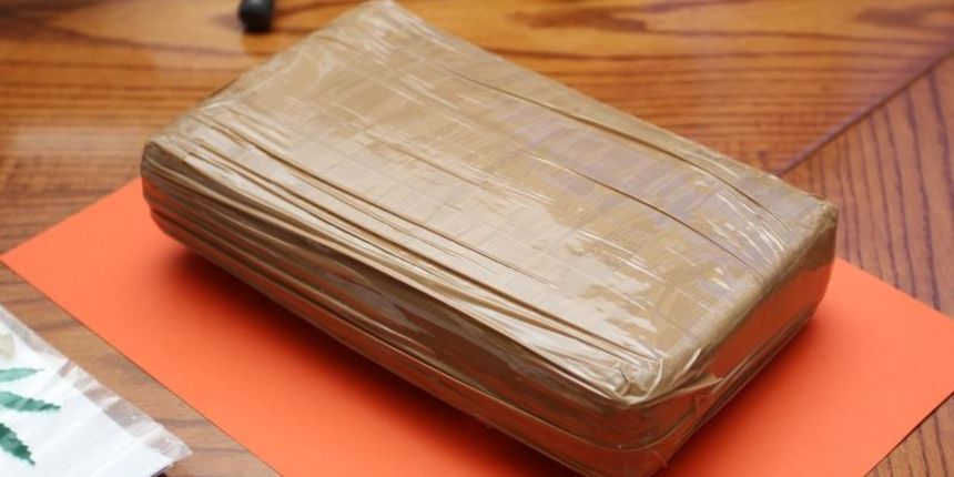 Konferencija za medije PU Karlovacke na kojoj su prikazane velike kolicine droge koje su zaplijenjene na festivalu Momento Demento u Primislju. Zaplijenjen je i kilogram kokaina u autocesti A1 u Karlovcu te nekoliko stabiljka indijske konoplje u okolici K