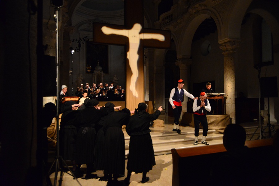Pasionski oratorij “Zadnja postaja” ; foto Iva Perinčić