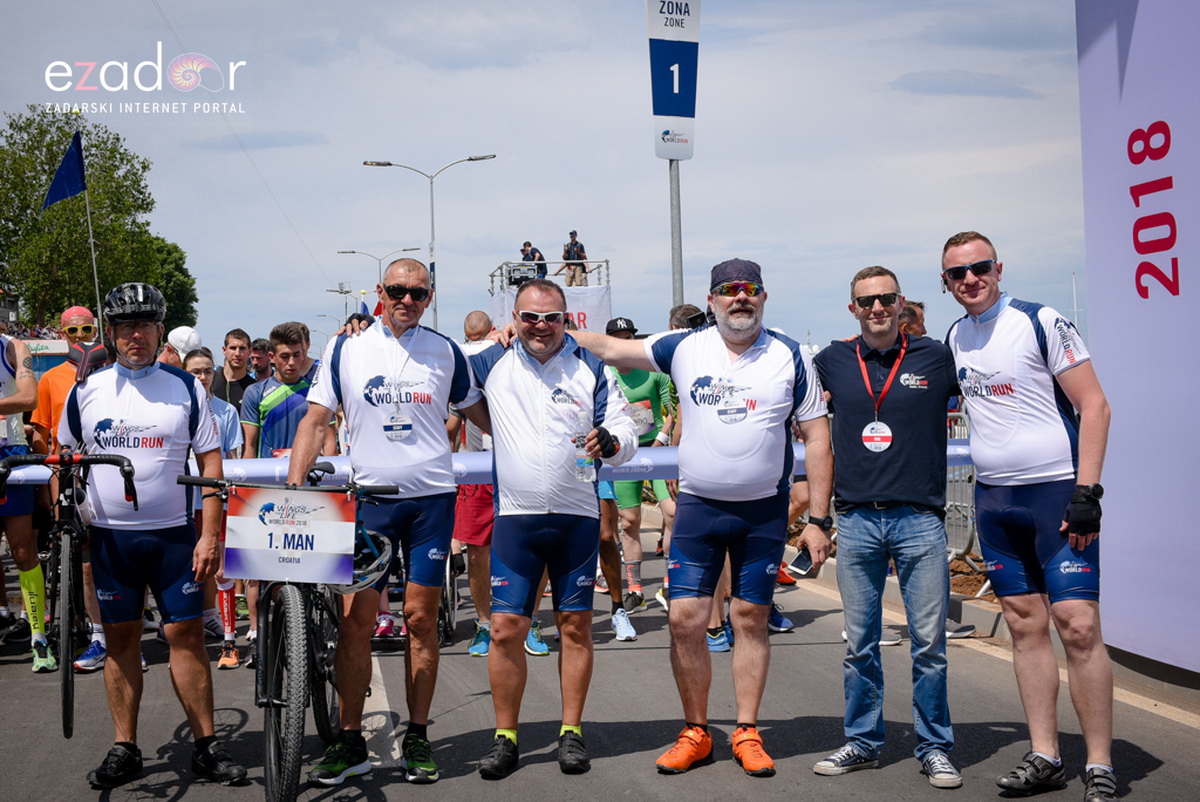 Start utrke Wings for Life World Run Zadar 2018.