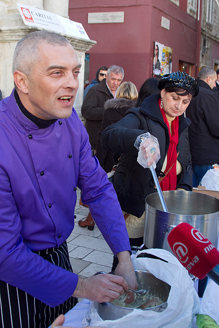 Bakalarijada na Kalelargi 22. prosinca 2012, Foto: Leo Banić Bakalarijada na Kalelargi 22. prosinca 2012, Foto: Leo Banić