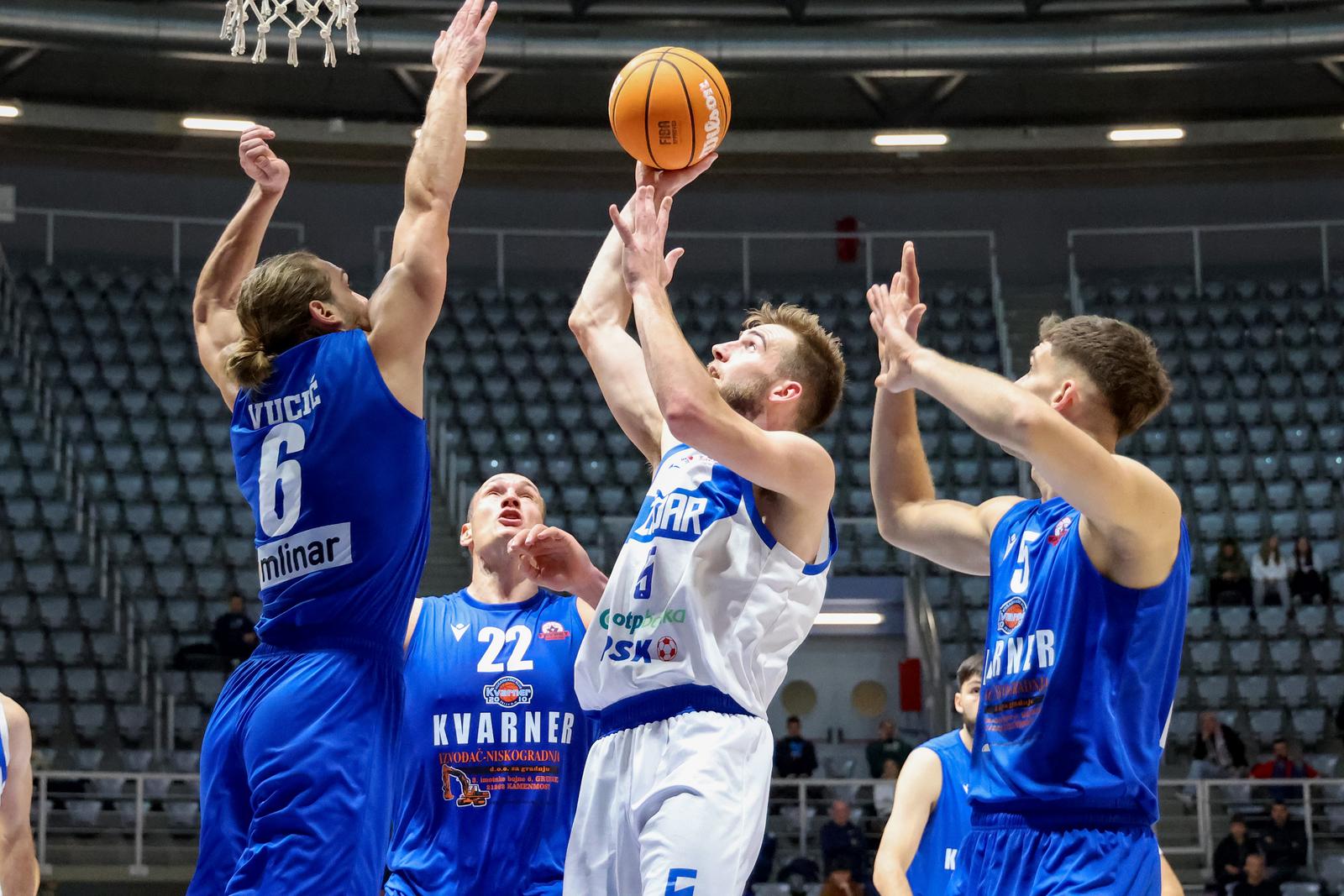 Favbet Premijer liga, 11. kolo: KK Zadar – KK KK Kvarner 77-63