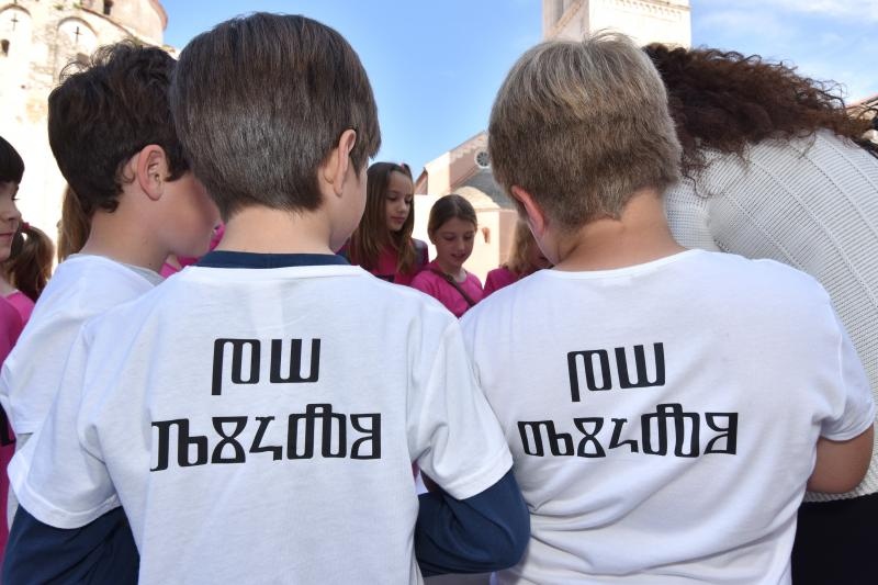 Održana manifestacija “Staza glagoljaša” na Kalelargi i na Forumu. Foto: Dino Stanin/PIXSELL Održana manifestacija “Staza glagoljaša” na Kalelargi i na Forumu. Foto: Dino Stanin/PIXSELL