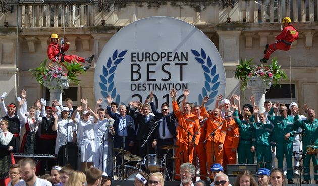 Slavlje povodom dodjele priznanja European Best Destination 2016.