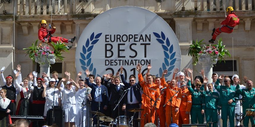 Slavlje povodom dodjele priznanja European Best Destination 2016.