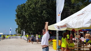 Sasvim osoban doživljaj – 10. dm Millennium Jump sa zadarske rive. Foto: Mladen Malik Barba Sasvim osoban doživljaj – 10. dm Millennium Jump sa zadarske rive. Foto: Mladen Malik Barba