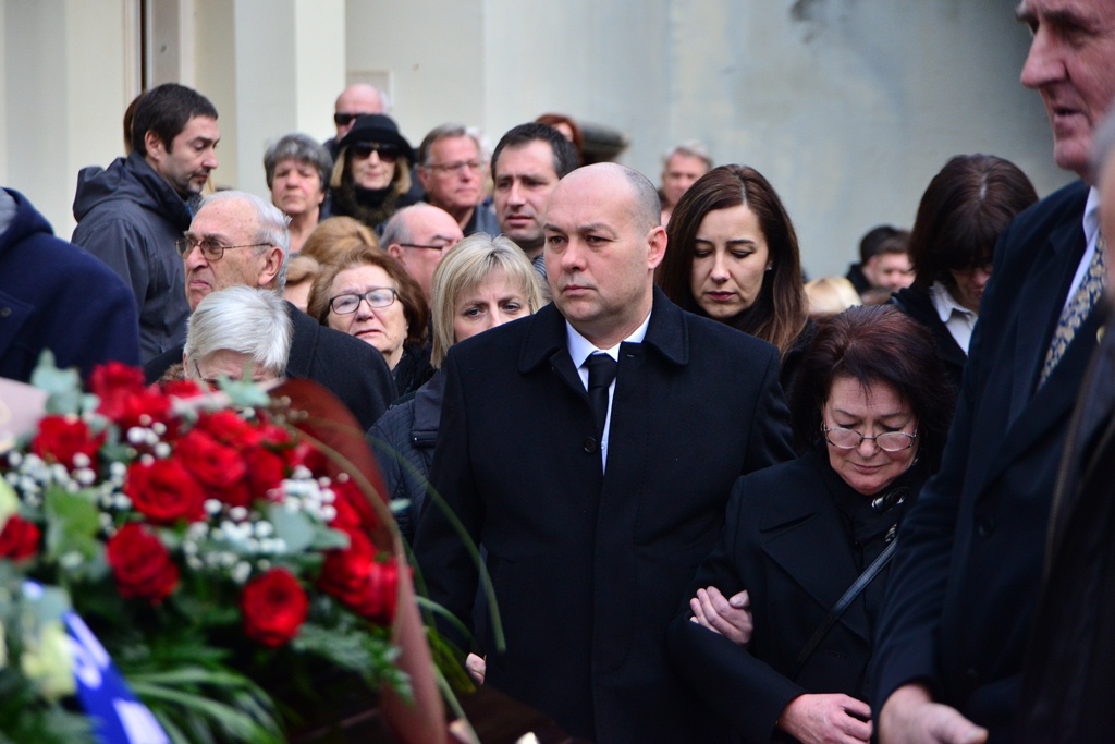 Oproštaj od Brune Marcelića, foto: Iva Perinčić Oproštaj od Brune Marcelića, foto: Iva Perinčić