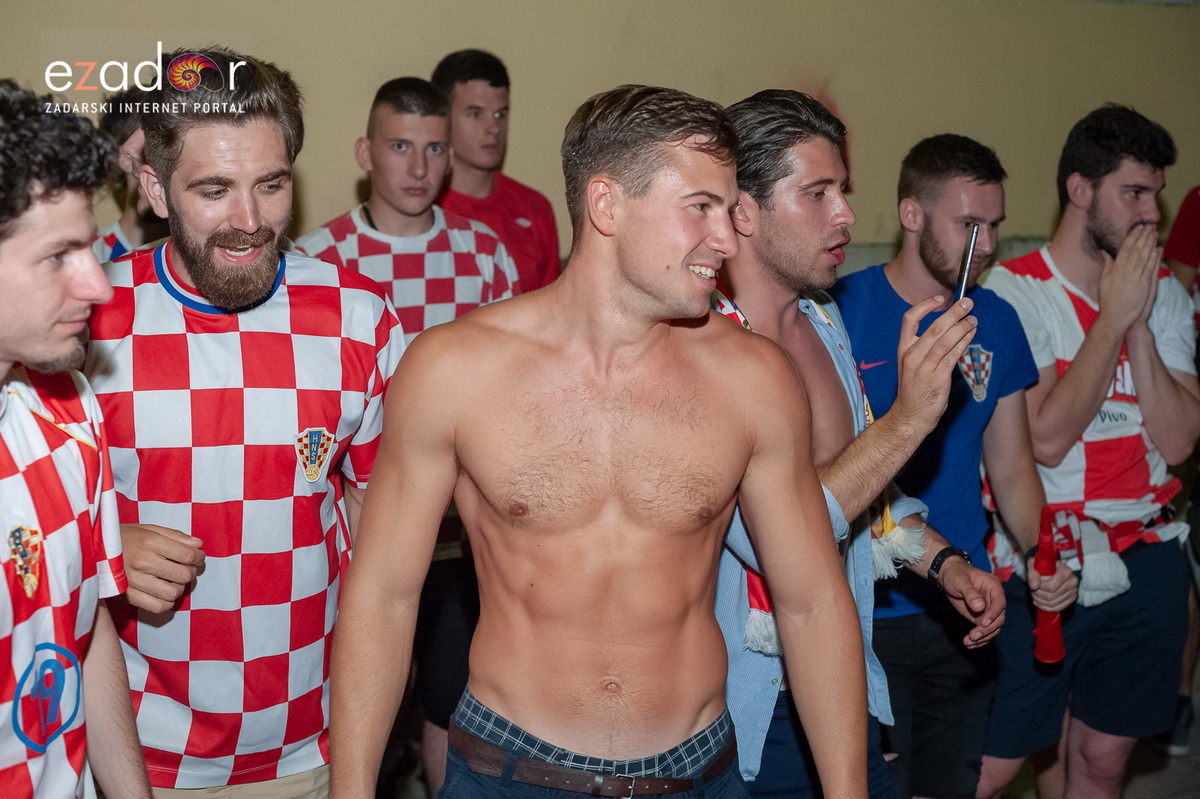 Zadar je gorio: Velika fešta nakon plasmana Vatrenih u polufinale Svjetskog prvenstva
