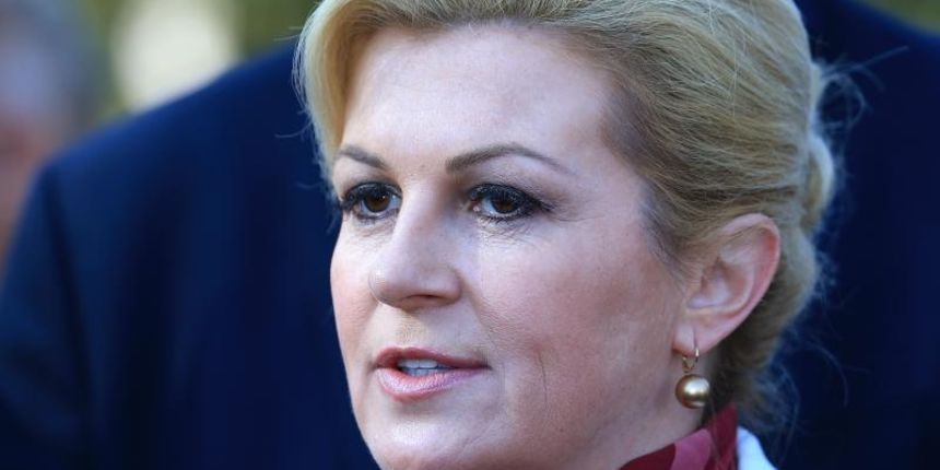 Vukovar,Predsjednicka kandidatkinja Kolinda Grabar Kitarovic posjetila grad Vukovar i oznacila start memorijalne utrke maraton Vukovar-Tovarnik, Photo: Davor Javorovic/PIXSELL Vukovar,Predsjednicka kandidatkinja Kolinda Grabar Kitarovic posjetila grad Vukovar i oznacila start memorijalne utrke maraton Vukovar-Tovarnik, Photo: Davor Javorovic/PIXSELL