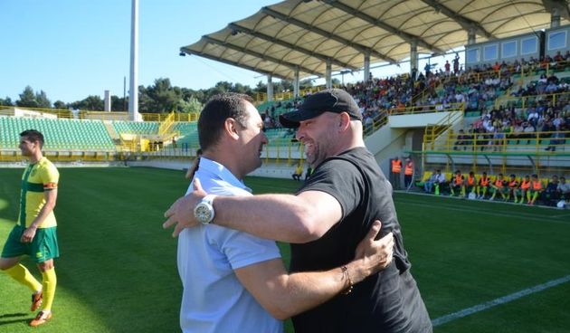 Treneri Igor Stimac i Igor Pamic. Photo: Dusko Marusic/PIXSELL