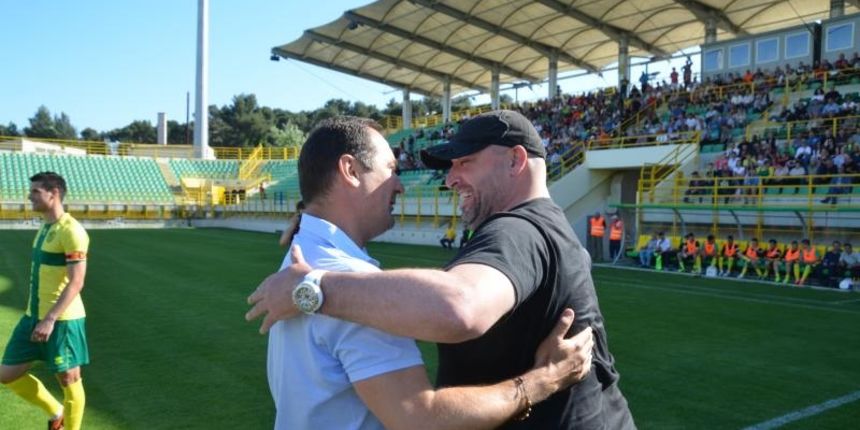 Treneri Igor Stimac i Igor Pamic. Photo: Dusko Marusic/PIXSELL Treneri Igor Stimac i Igor Pamic. Photo: Dusko Marusic/PIXSELL