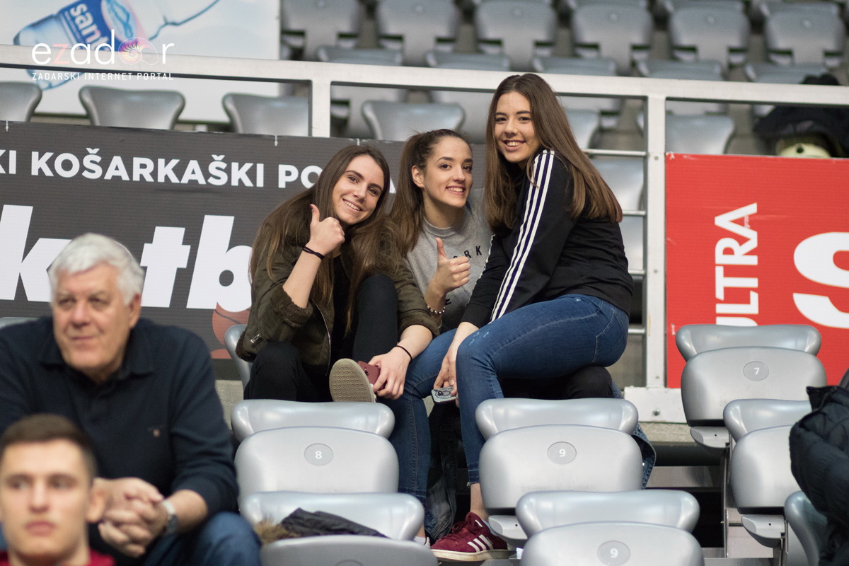 HT Premijer liga, 17. kolo: KK Zadar – KK Arbanasi 116-94