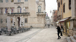 Snijeg u Zadru, 17. prosinca 2009, Foto: Saša Čuka