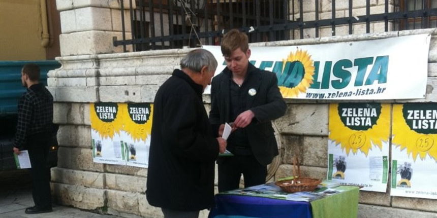 Zelena lista. Zelena lista.