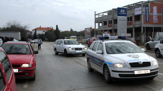 Tužna kolona zadarskih taksista