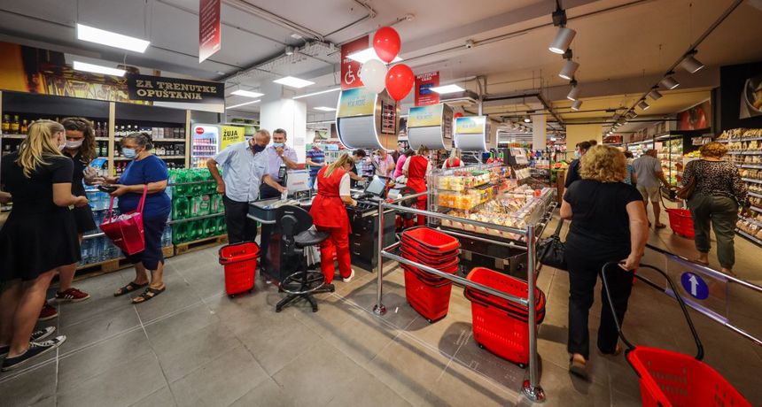 Otvorena je nova Konzumova prodavaonica kod Autobusnog kolodvora u Zadru