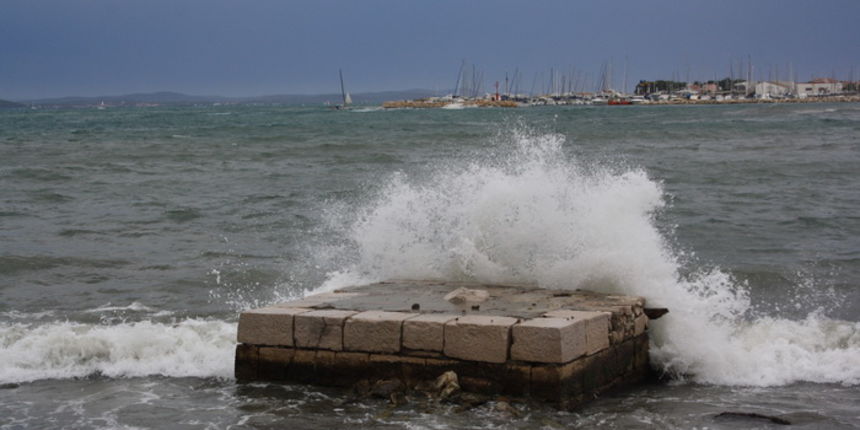 Tramontana u Zadru 26. kolovoza 2012.