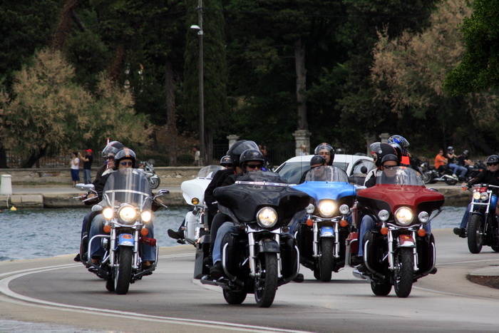 Povorka Harley Davidsona kroz Zadar 28. svibnja, Foto: Mladen Malik