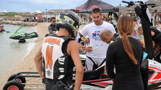 Plaža Jadro u Viru: Finalni dan posljednje utrke Alpe Adria Jet Ski Toura 2016. Foto: Kažimir Škrbić/Virski list