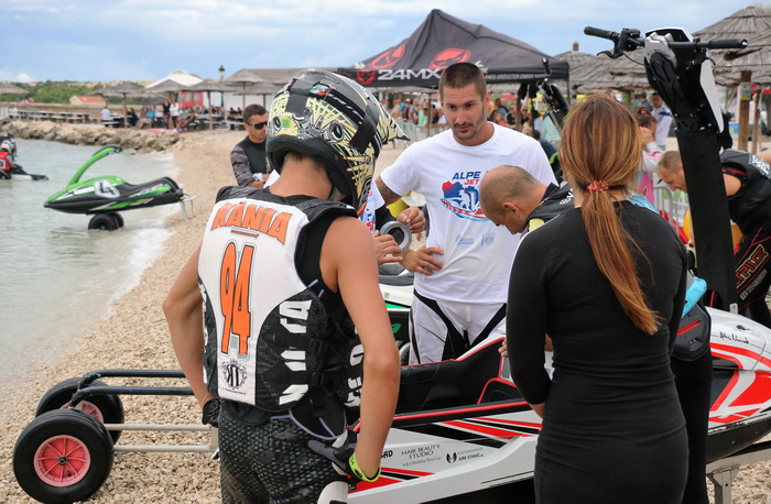 Plaža Jadro u Viru: Finalni dan posljednje utrke Alpe Adria Jet Ski Toura 2016. Foto: Kažimir Škrbić/Virski list