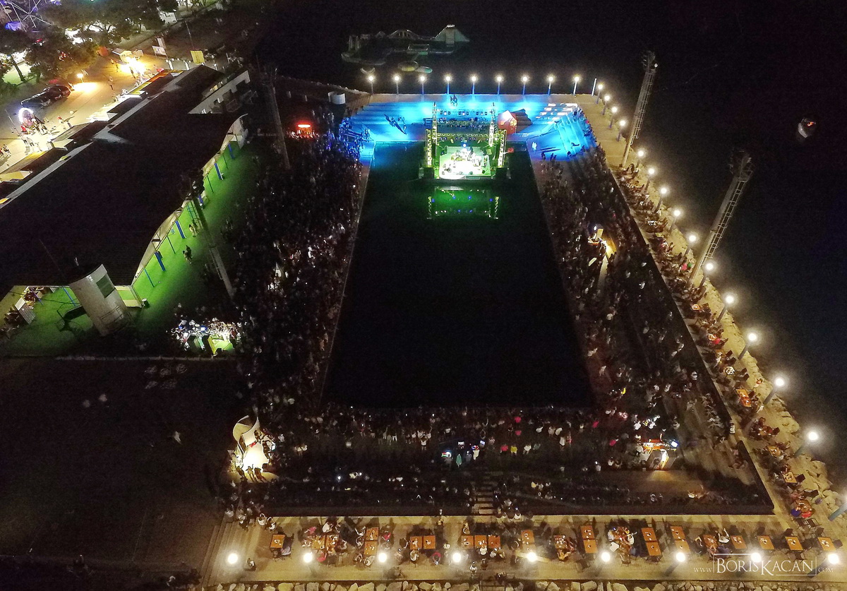 Severina oduševila nastupom na bazenu Ilirije u Biogradu na Moru