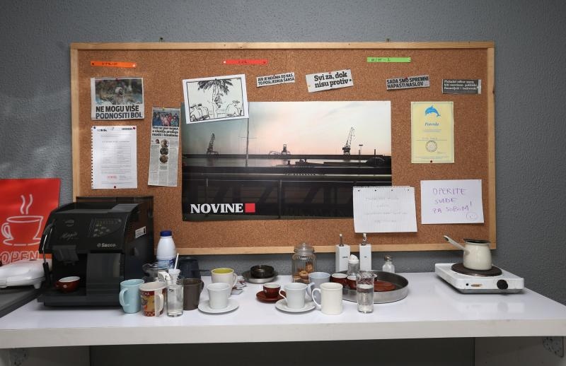 Prva klapa snimanja nove HTV-ove serije “Novine”, redatelja Dalibora Matanića Jednu od glavnih uloga ima Zadranka Tihana Lazović. Foto: Željko Lukunić/PIXSELL Prva klapa snimanja nove HTV-ove serije “Novine”, redatelja Dalibora Matanića Jednu od glavnih uloga ima Zadranka Tihana Lazović. Foto: Željko Lukunić/PIXSELL