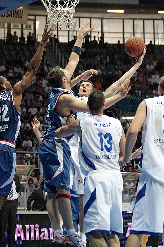 KK Zadar – KK Cibona (foto: Marin Gospić)