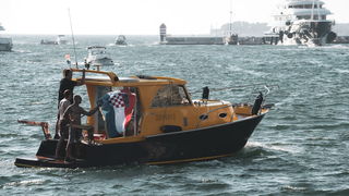 Zadar priredio čudesan doček svojim Vatrenim herojima (1)