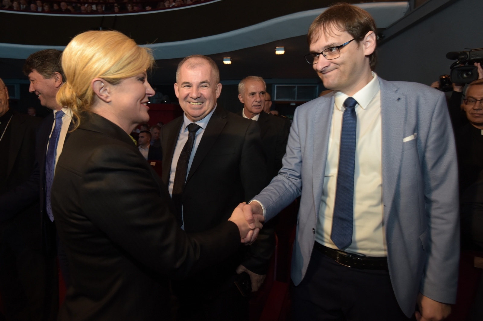 Predsjednica Grabar-Kitarović na svečanoj sjednici Gradskog vijeća Predsjednica Grabar-Kitarović na svečanoj sjednici Gradskog vijeća