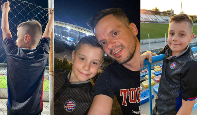 Tata i sin stižu iz Njemačke na Poljud – na utakmicu avionom, u Park zauvijek