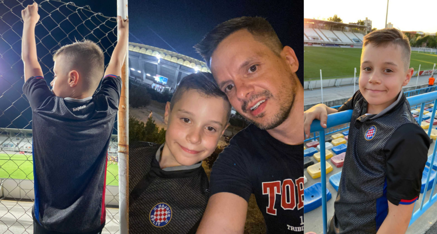 Tata i sin stižu iz Njemačke na Poljud – na utakmicu avionom, u Park zauvijek Tata i sin stižu iz Njemačke na Poljud – na utakmicu avionom, u Park zauvijek