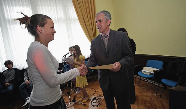 Primanje učenika kod župana