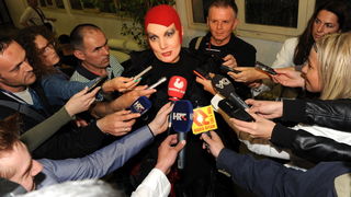 Biograd na moru, 150510
Cetvrta i posljednja vecer Porina u Biogradu na moru. 
Na slici: Josipa Lisac.
Foto: Andrija Lucic / CROPIX