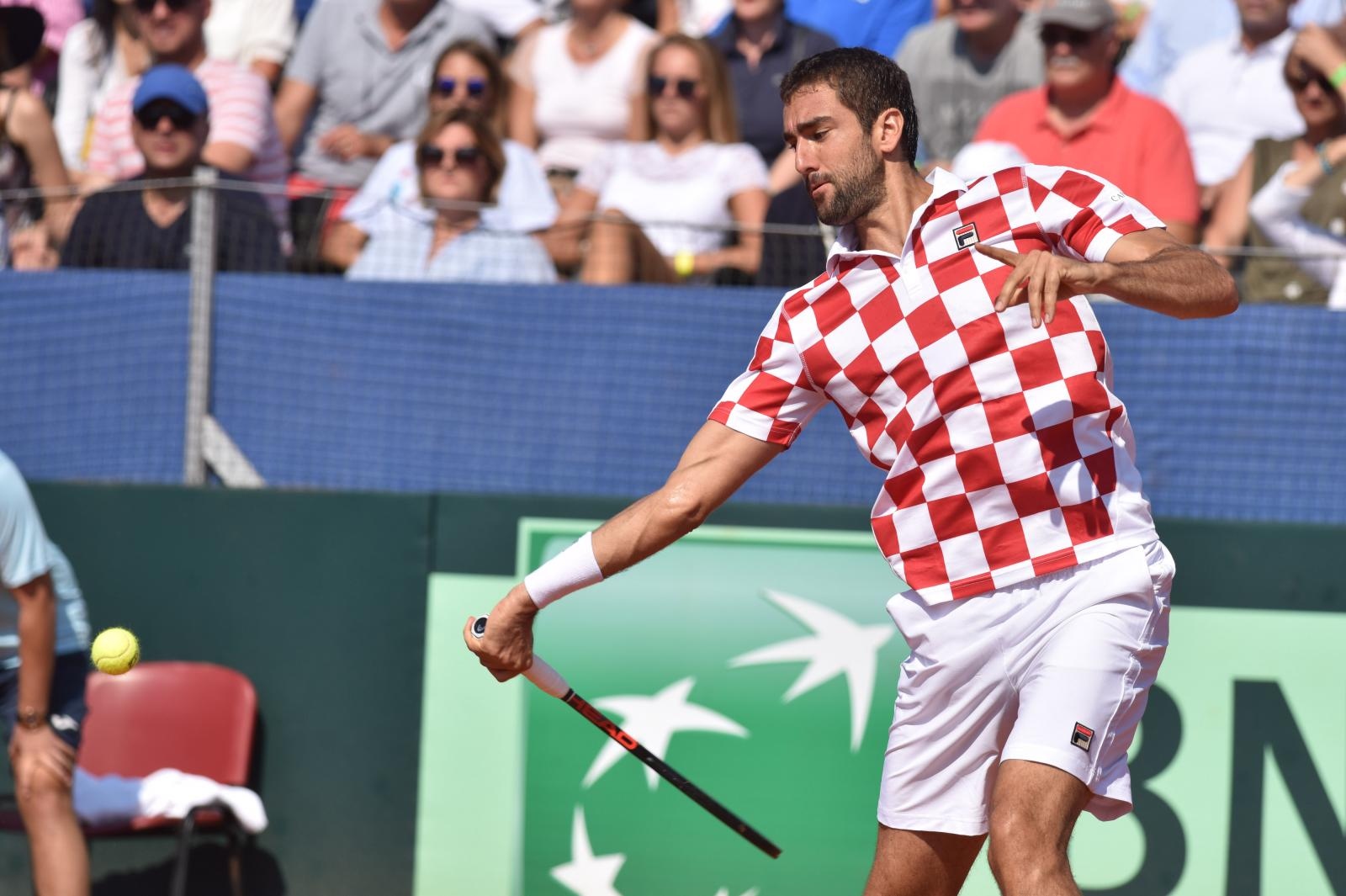 Davis Cup: Marin Čilić – Sam Querrey 1-3 Davis Cup: Marin Čilić – Sam Querrey 1-3