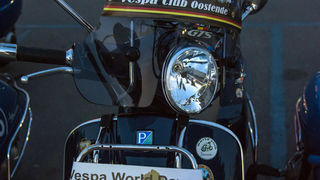 Vespa World Days 2015: Prve vespe stigle u Biograd, foto: Vinko Pešić