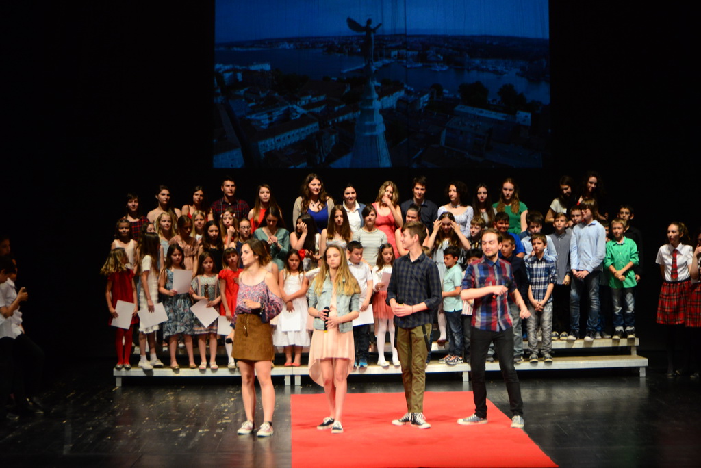 Dodjela nagrade “NOBI” u Hrvatskom narodnom kazalištu, izlozba fotografija Ive Perincic