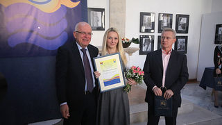 Dodjela nagrade Nasmiješeno sunce (foto:Saša Čuka) Dodjela nagrade Nasmiješeno sunce (foto:Saša Čuka)