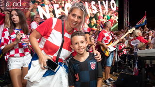 Veličanstven doček četvorice zadarskih Vatrenih