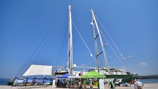 Rainbow warrior u Zadru