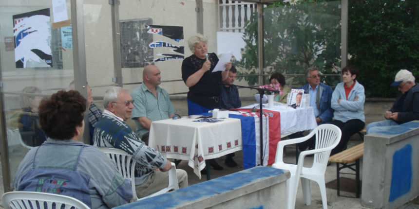 Predizborni skup SDP-a i HNS-a u Vrsima