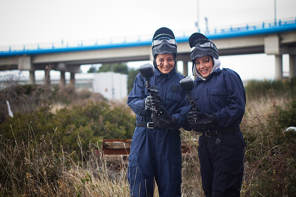 Paintball u Gaženici, 22. siječnja 2012. (foto:Saša Čuka)