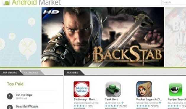 Android Market screenhot