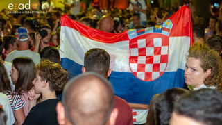 Zadar je gorio: Velika fešta nakon plasmana Vatrenih u finale Svjetskog prvenstva