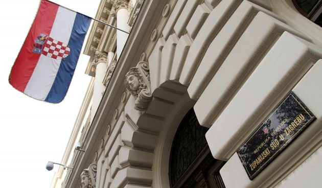 Zgrada Zupanijskog suda u Zagrebu. Photo: Anto Magzan/PIXSELL