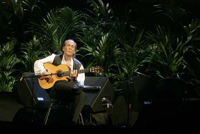 Pula, 230810.
Paco de Lucia i band nastupili su u Pulskoj areni u sklopu turneje 2010.
Foto: Srecko Niketic / CROPIX