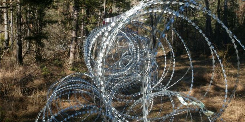 Žilet žica, Foto: Hina Žilet žica, Foto: Hina