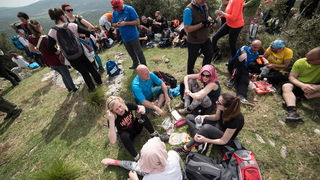 Drugi Planinarski pohod “Hajdemo do Vrane” 2. travnja 2016. Foto: Vinko Pešić