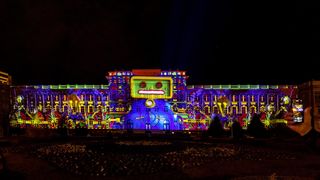 Festival svjetla – Instalacija Odd Dynamics na pročelju muzeja Mimara