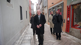 Gradonačelnik sa suradnicima u posjeti Benediktinskom samostanu