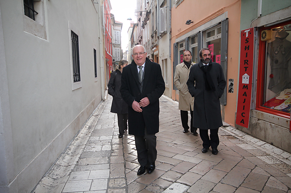Gradonačelnik sa suradnicima u posjeti Benediktinskom samostanu