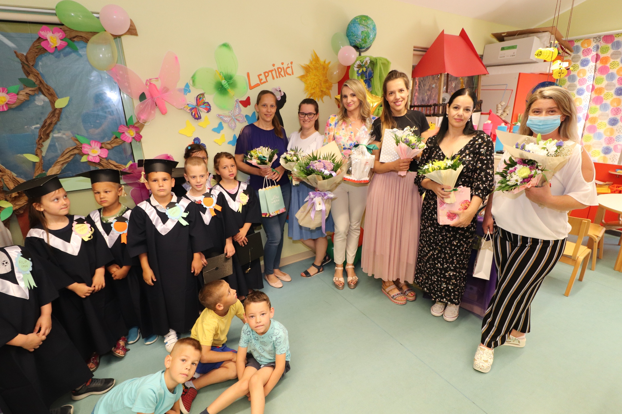 Oproštajna zabava za 26 virskih predškolaca u Dječjem vrtiću Smješko.